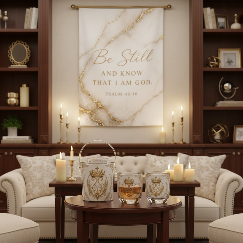 Faith Inspired Home & Office - Be Still Scene
