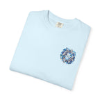 Pisces Zodiac T-Shirt — Blue Koi Fish Astrological Tee