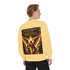Revelation Chapter 16 Sweatshirt — "Judgment Begins" Apocalyptic Graphic