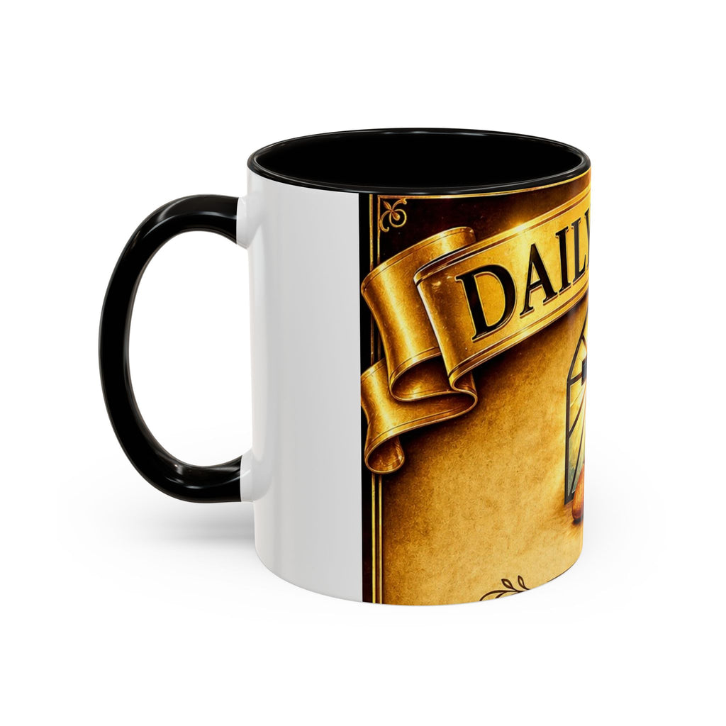Daily Bread Coffee Mug — Christian Cross & Communion 11oz/15oz
