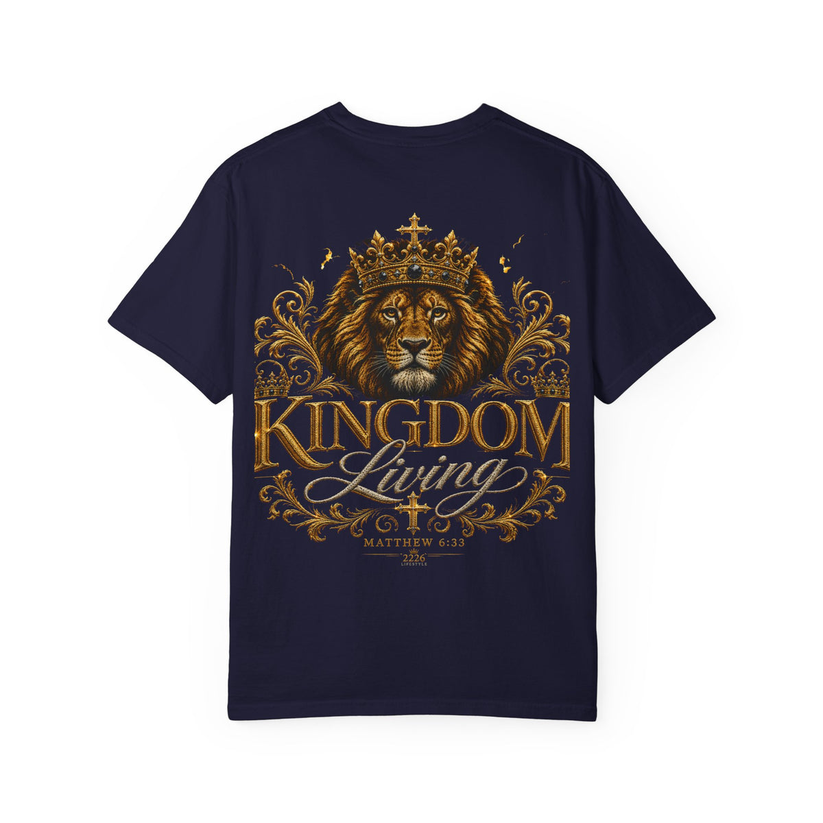 Kingdom Living Lion T-Shirt — "Speak Life" Christian Faith Graphic Tee