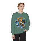 Aquarius Zodiac Sweatshirt — Water Bearer Astrology Graphic Crewneck