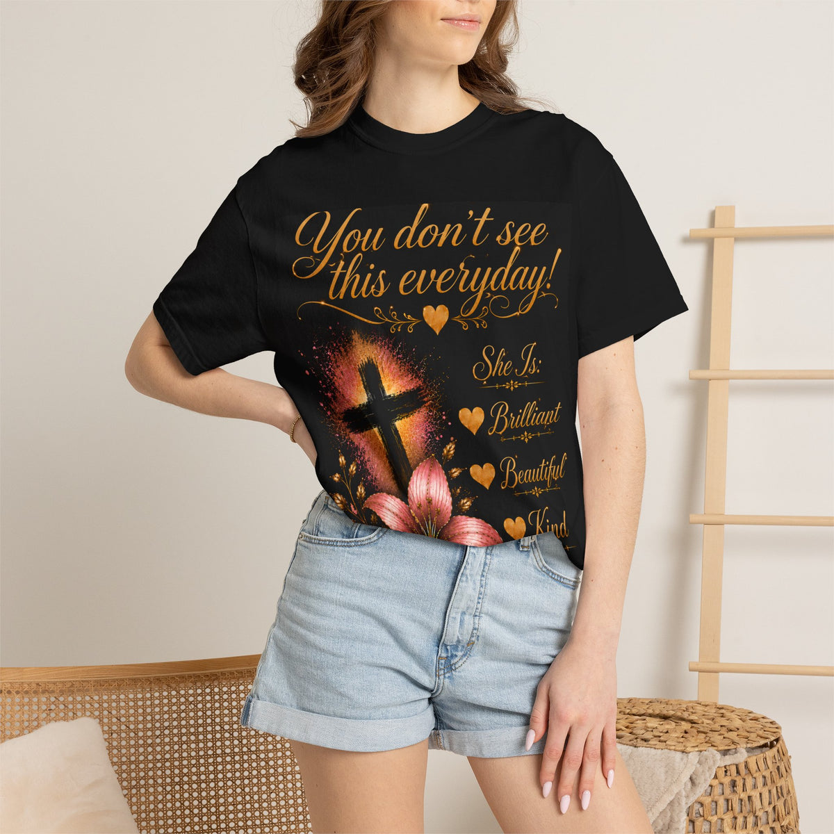 Christian Inspirational T-Shirt — "Not By Sight" / "You Don’t See This Everyday" Design