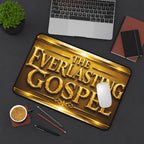 The Everlasting Gospel Desk Mat — Christian Inspirational Desk Pad