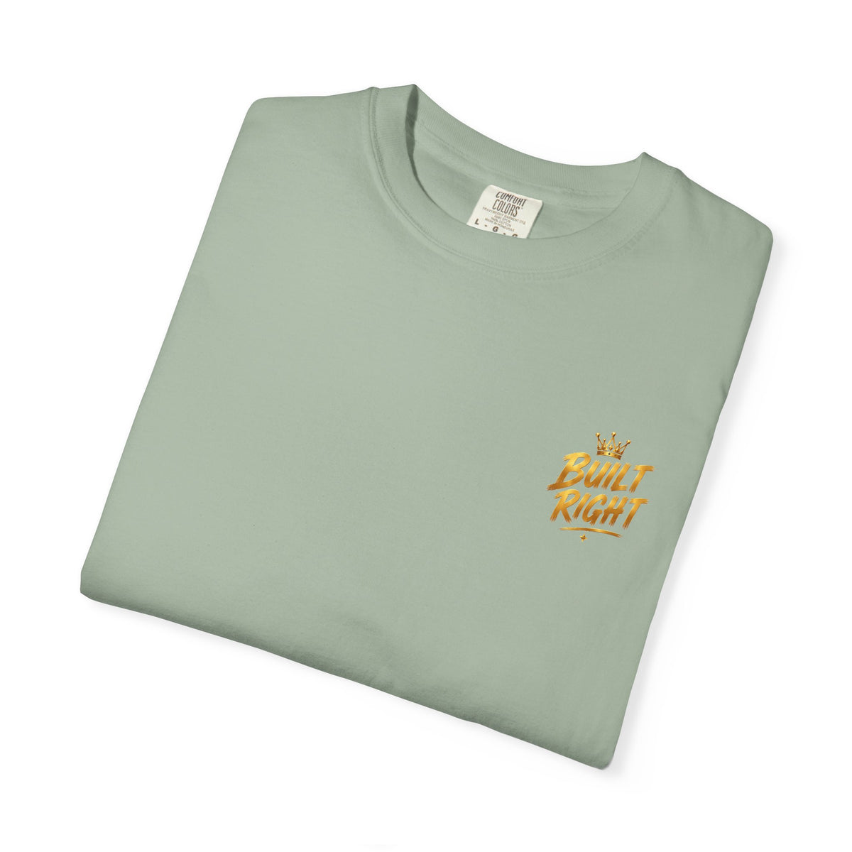 Built Right Lion T-Shirt — Strong, Wise & Faithful Christian Tee