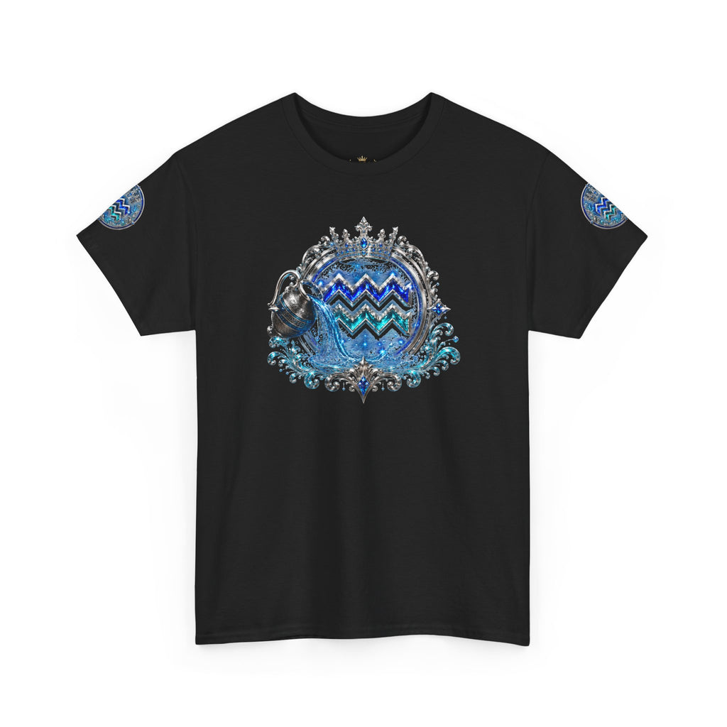Aquarius Zodiac T-Shirt — Water Bearer Astrology Tee