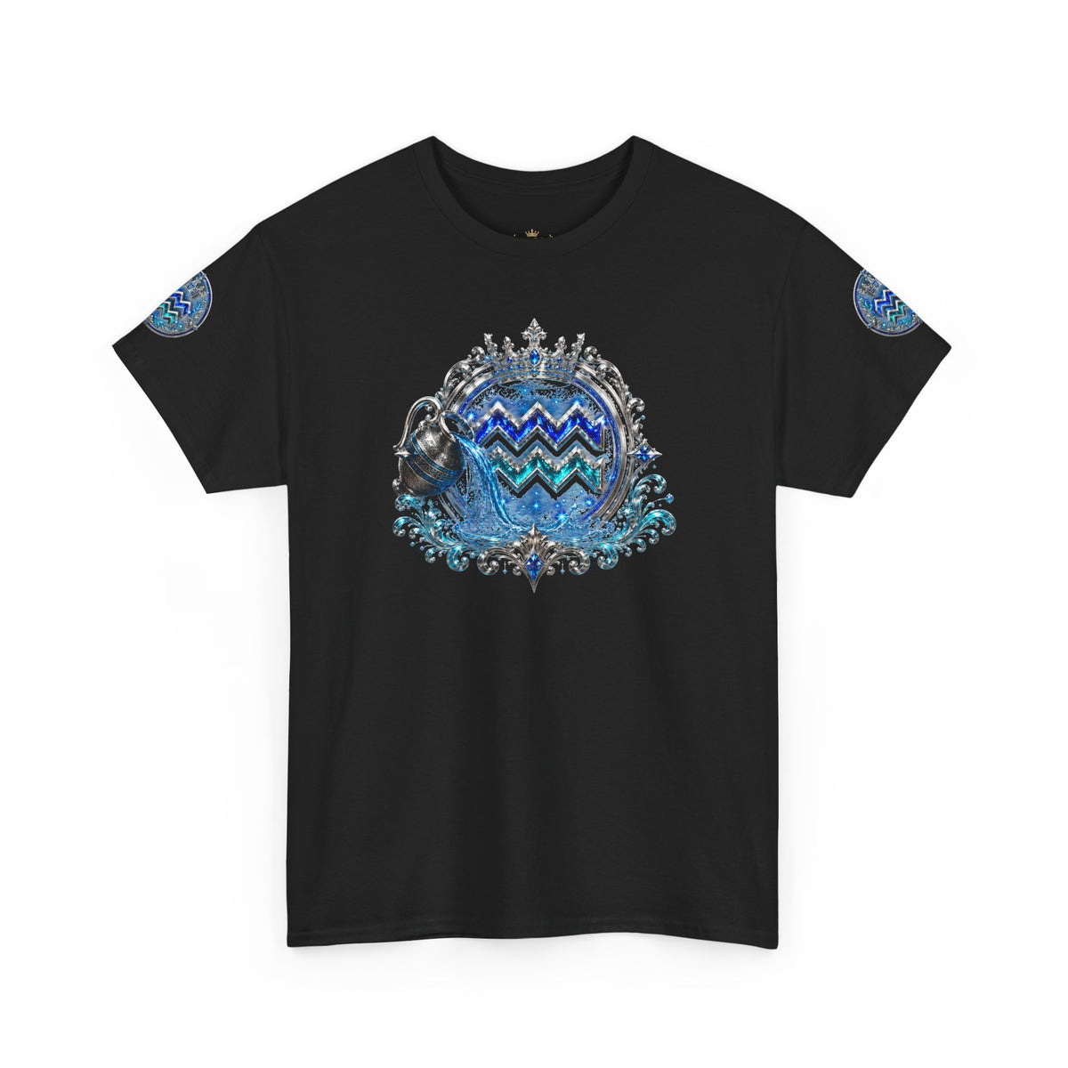 Aquarius Zodiac T-Shirt — Water Bearer Astrology Tee