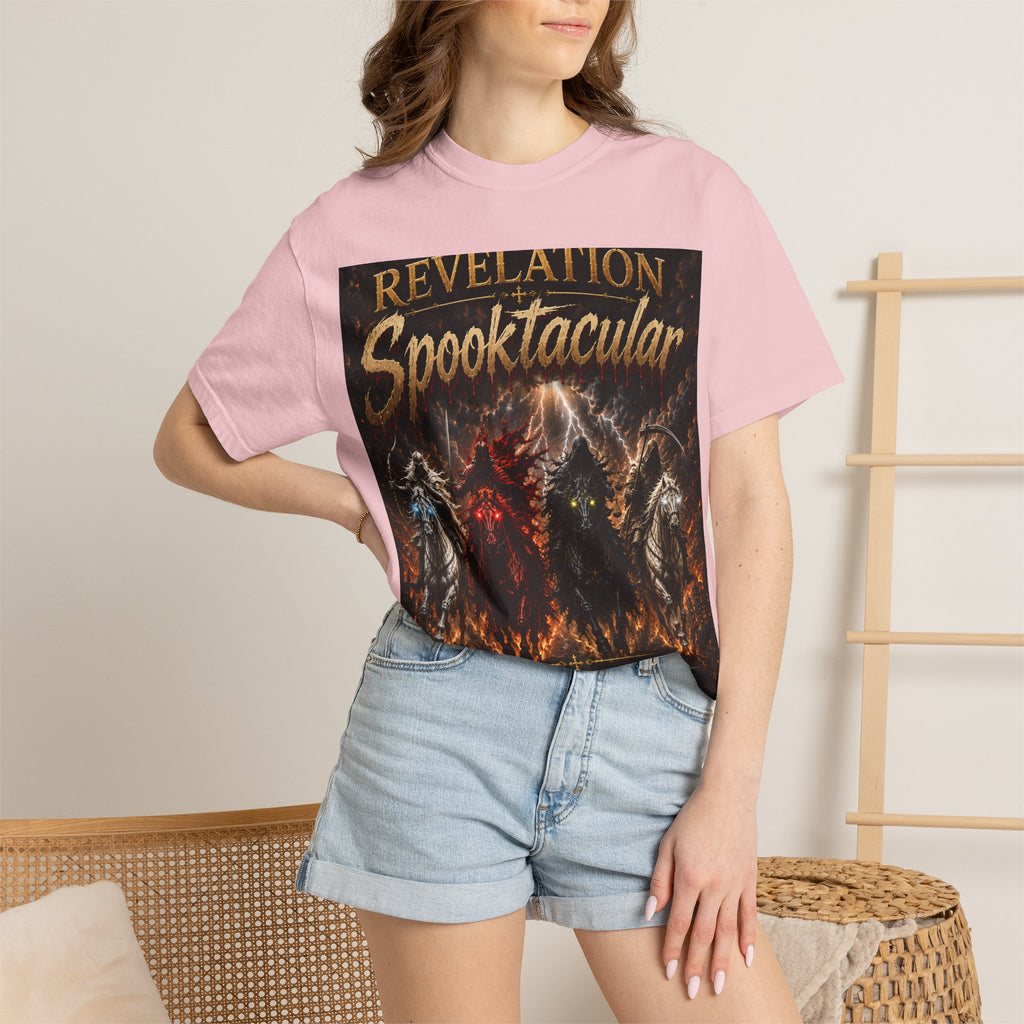 Revelation Spooktacular T-Shirt — Four Horsemen Graphic Tee (Revelation 6)