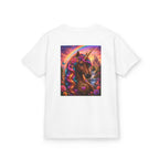Kids Brown Unicorn Tee — Rainbow Fantasy Magical Horse Shirt