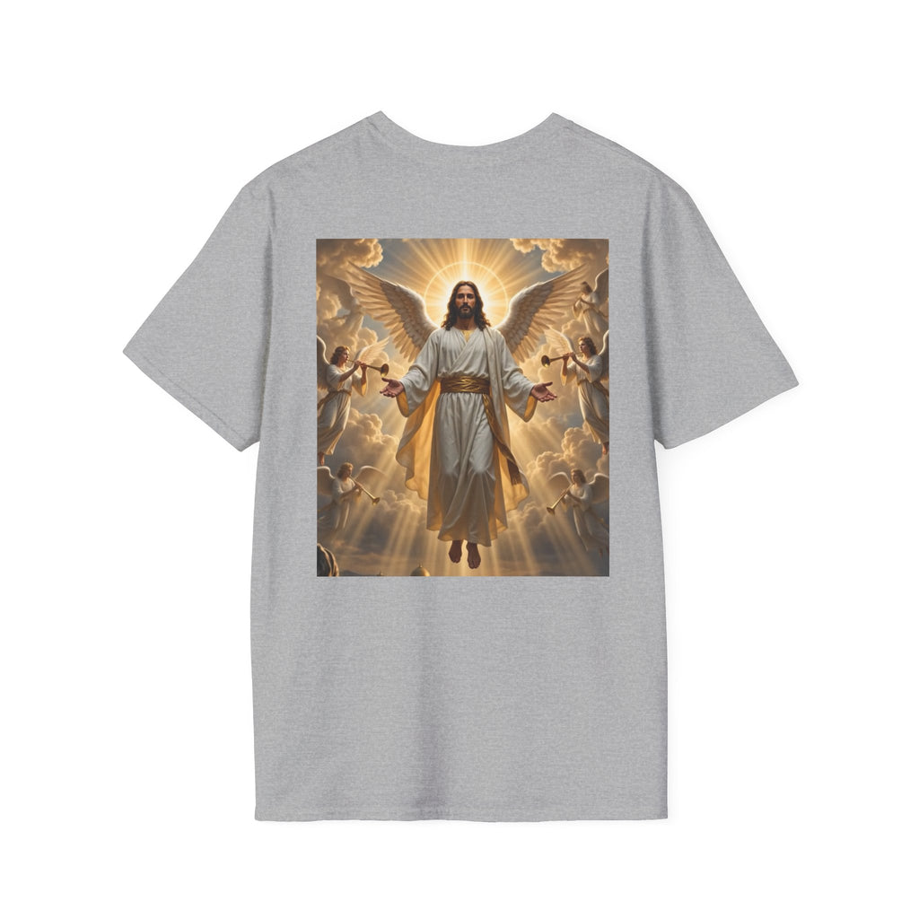 Jesus with Angels T-Shirt — Radiant Christian Faith Tee