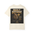 Built Right / Built Different Graphic T-Shirt — Faith Lion Crown Design