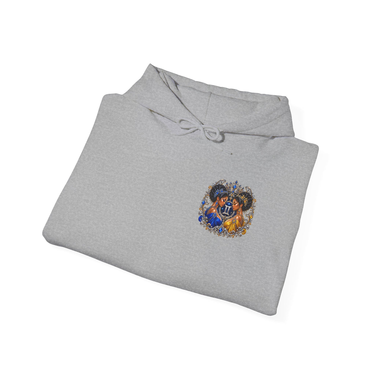 Gemini Zodiac Hoodie — Twin Stars Astrological Sweatshirt