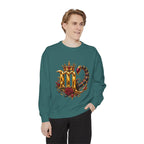 Scorpio Zodiac Sweatshirt — Regal Gold Scorpion Astrological Crewneck