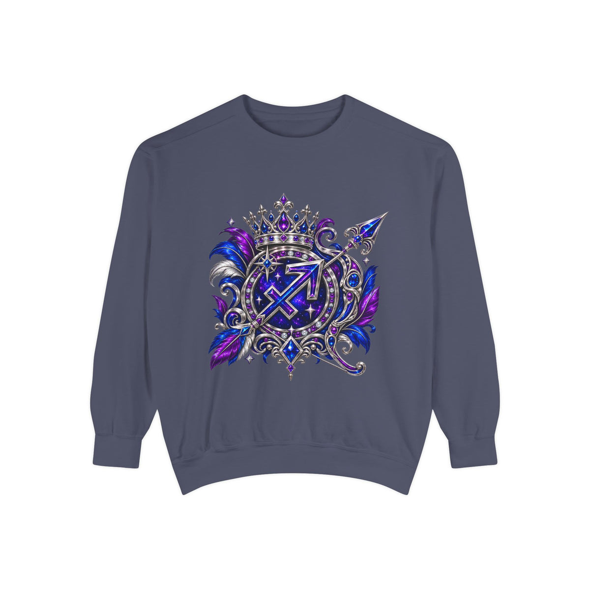 Sagittarius Zodiac Sweatshirt — Celestial Archer Graphic Pullover