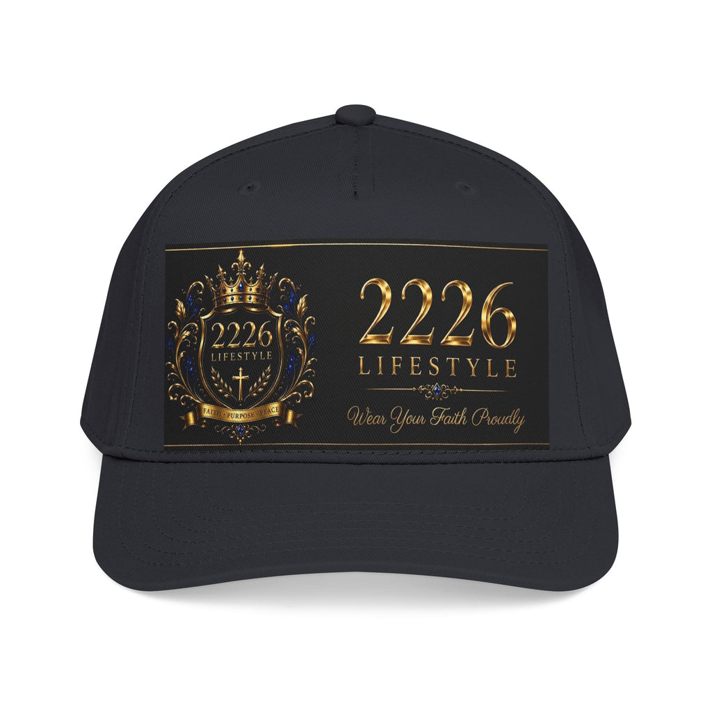 Mid Profile Baseball Cap - 2226 Lifestyle Gold Crest Hat