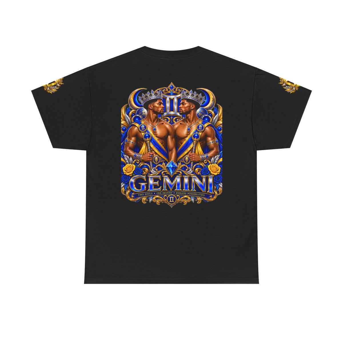 Gemini Zodiac T-Shirt — Bold Twin Astrology Tee