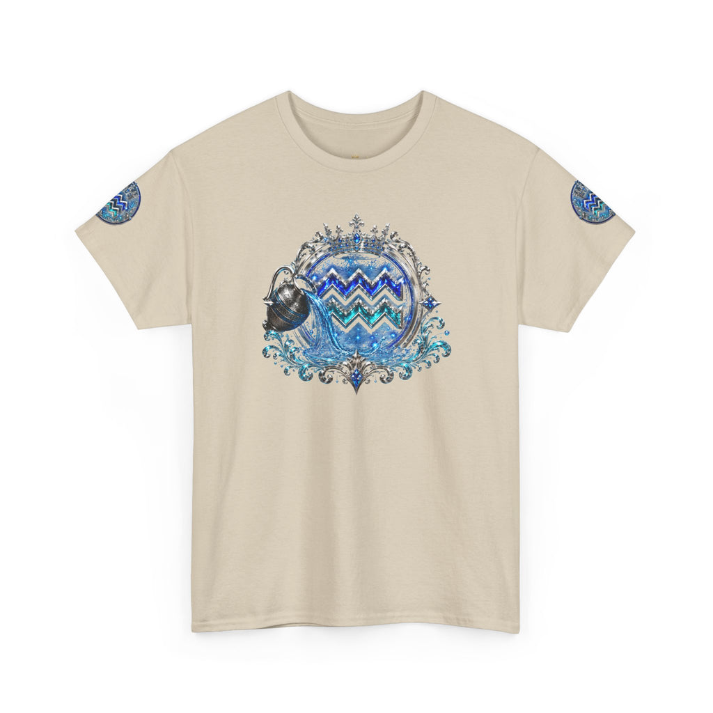 Aquarius Zodiac T-Shirt — Water Bearer Astrology Tee