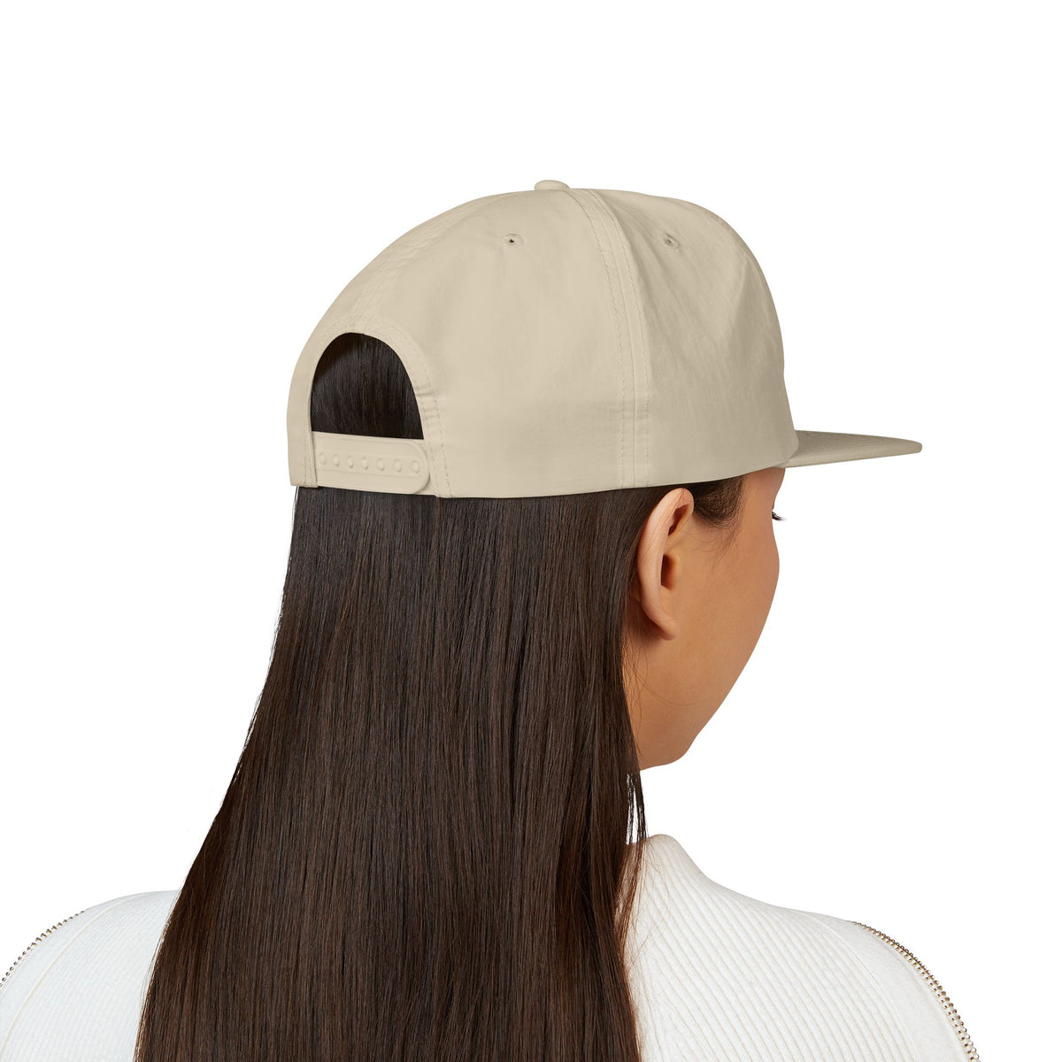 Surf Cap - Minimal Gold Wave Embroidered Patch Hat