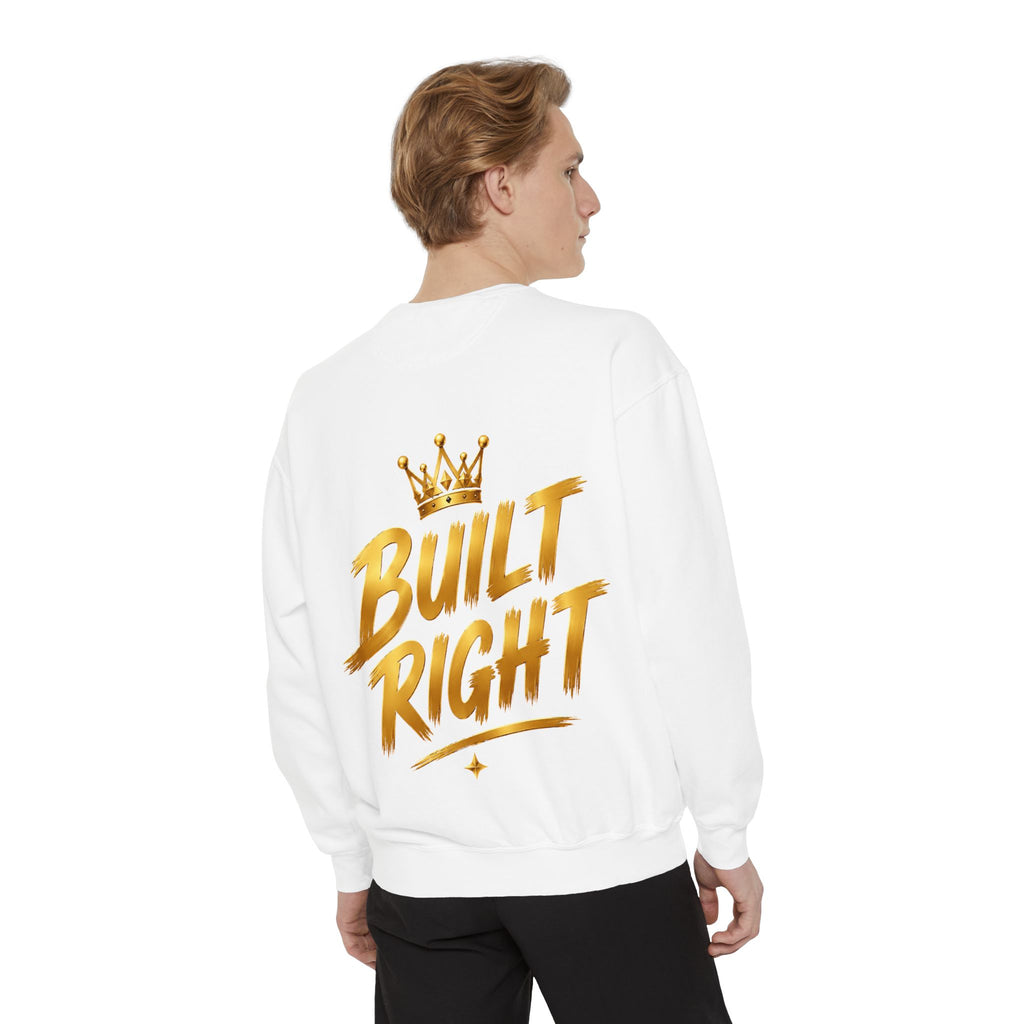 Purpose Looks Good On Me Sweatshirt — Built Right Graphic Pullover