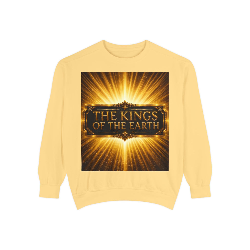 The Kings of the Earth Sweatshirt — Royal Christian Statement Pullover