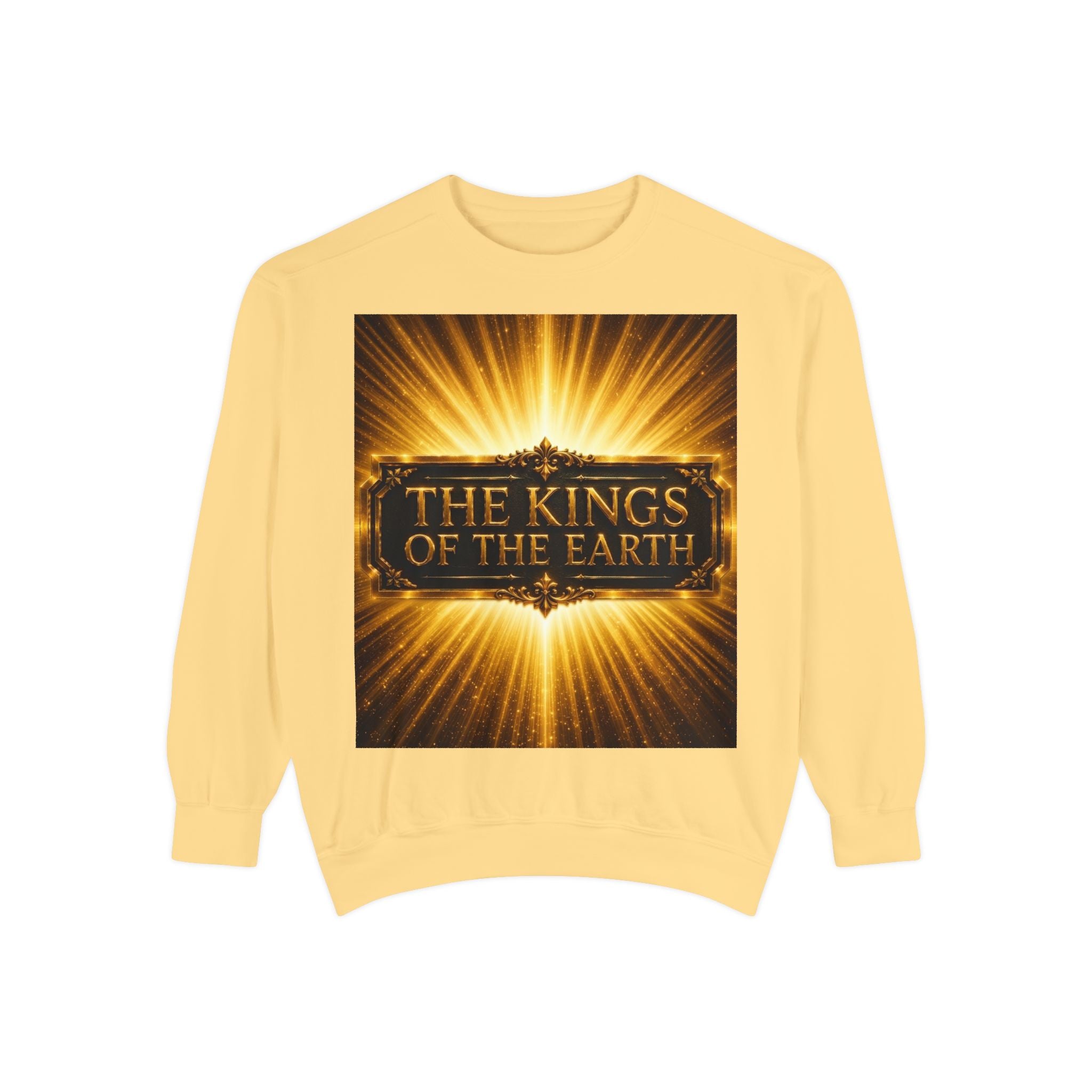 The Kings of the Earth Sweatshirt — Royal Christian Statement Pullover
