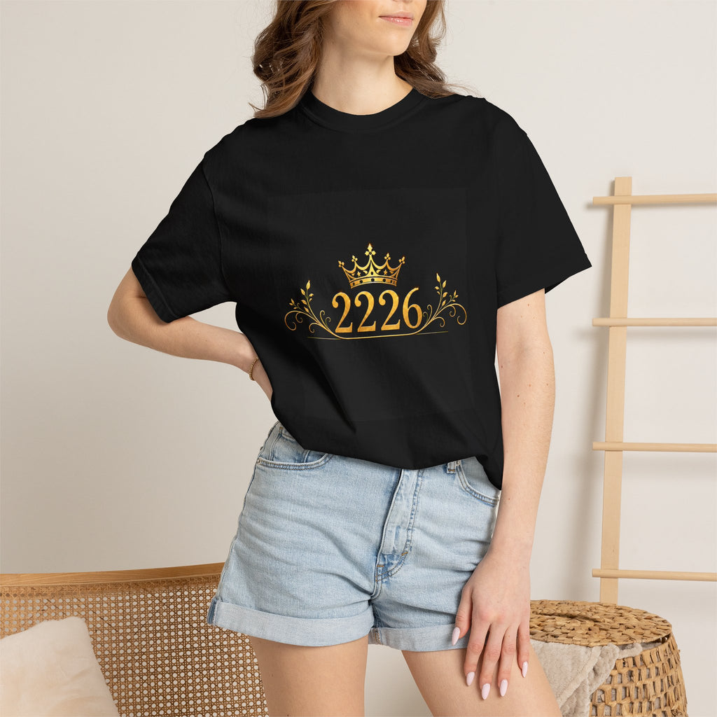 2226 Crown Graphic T-Shirt — Regal Number Tee