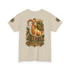 Capricorn Zodiac T-Shirt — Golden Goat Astrology Tee
