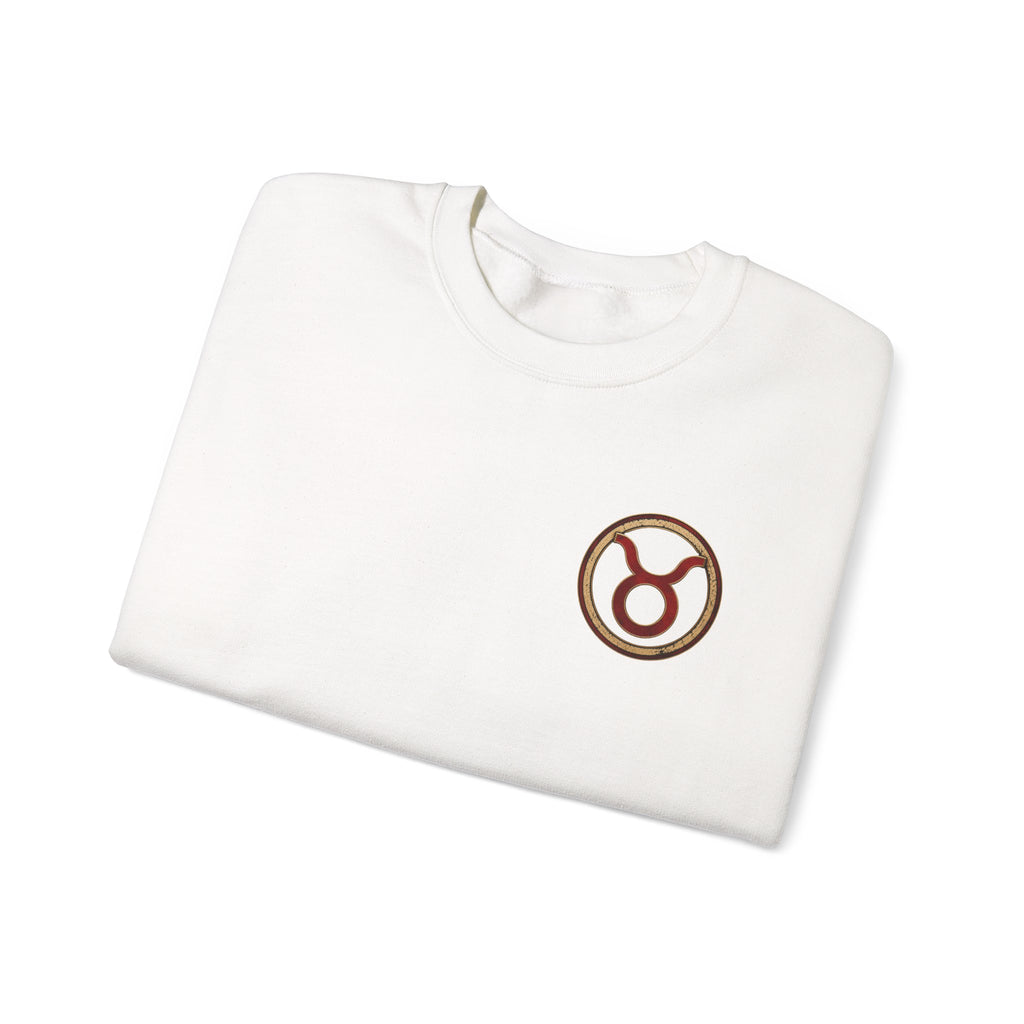 Taurus Zodiac Crewneck Sweatshirt — Bull Constellation Graphic