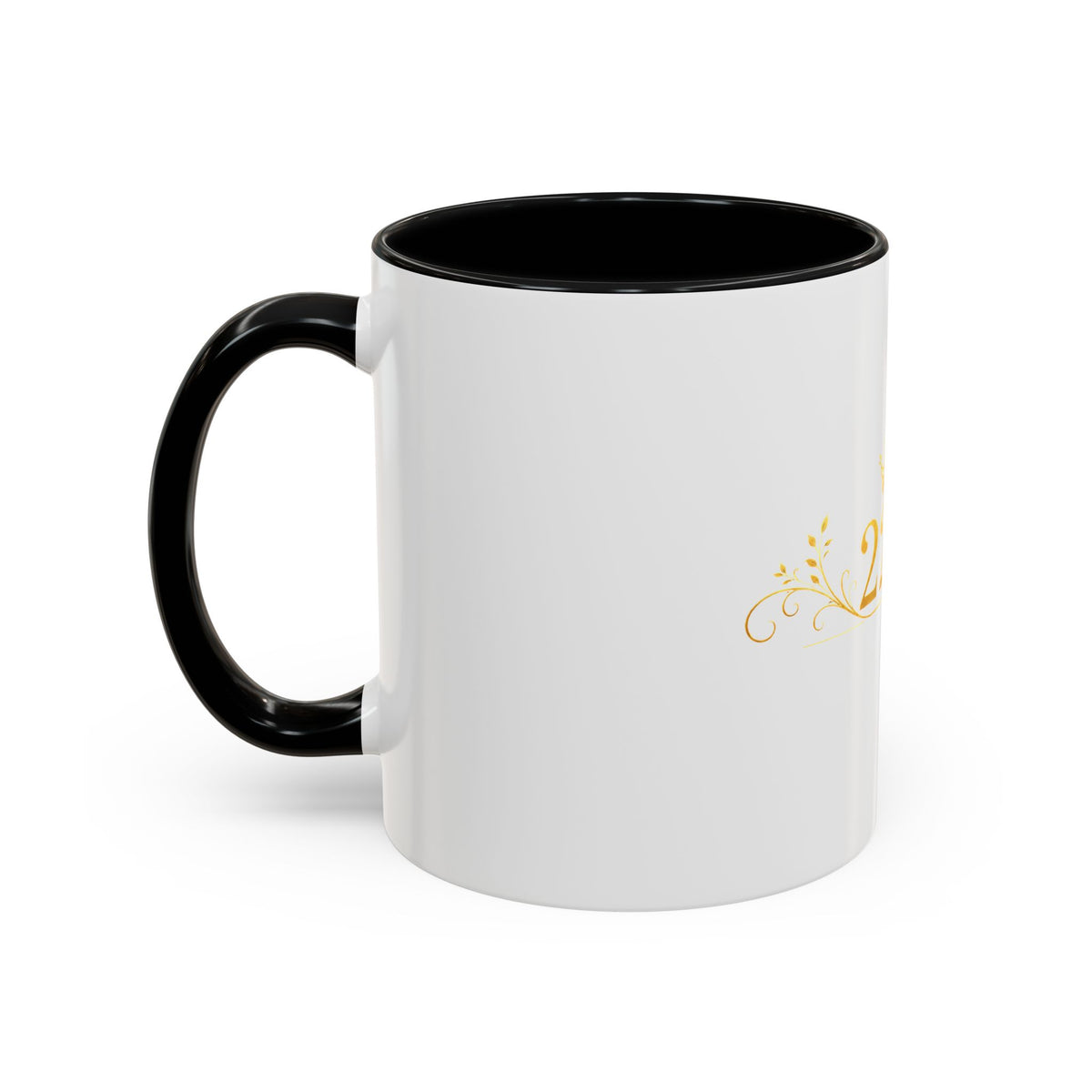 2226 Gold Crown Accent Coffee Mug — Elegant Number Keepsake (11/15oz)