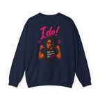 Crewneck Sweatshirt — “Bots Don’t Holler / I Do!” Voter Empowerment Graphic