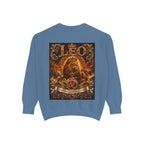 Leo Zodiac Lion Sweatshirt — Regal Astrology Graphic Crewneck