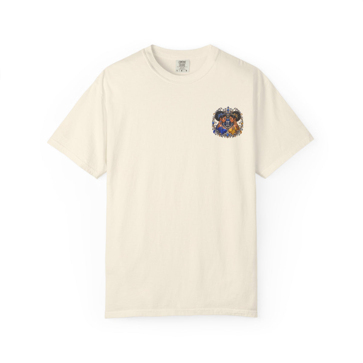Gemini Zodiac T-Shirt — Twin Goddesses Astrology Graphic Tee