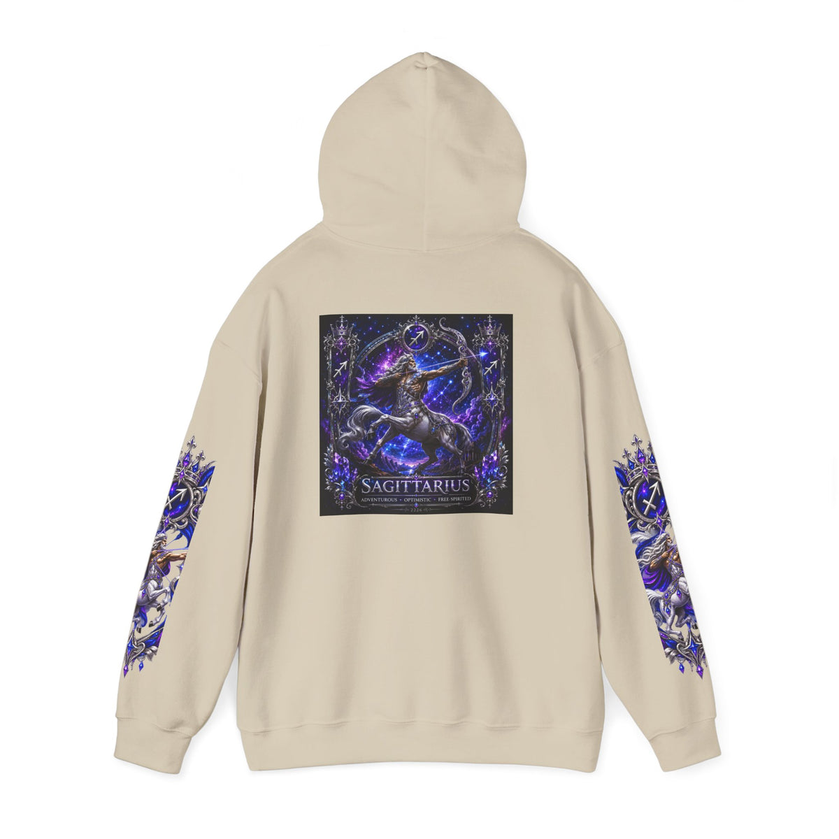 Sagittarius Constellation Hoodie — Zodiac Archer Graphic Hoodie