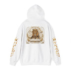 Lion Crest Hoodie – "22:26" Bible Verse Religious Pullover