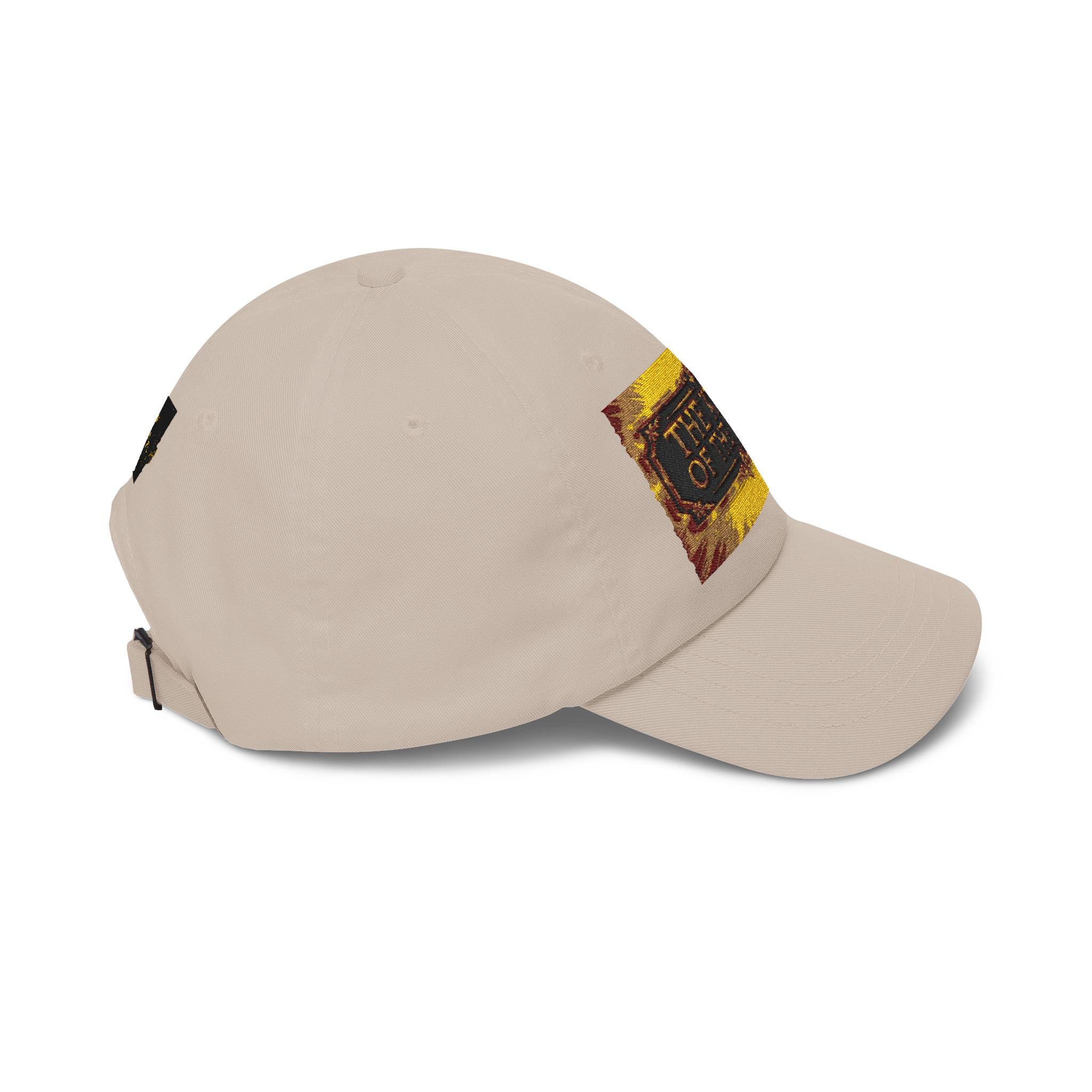 Classic Dad Cap - "The Kings of the Earth" Vintage Gold Patch Baseball Hat