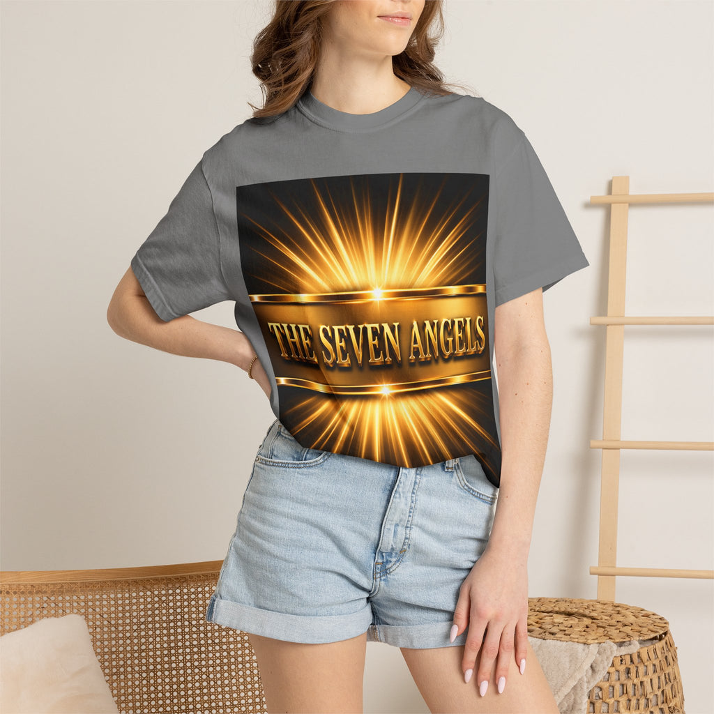 Seven Angels T‑Shirt — 'The Seven Angels' Religious Graphic Tee