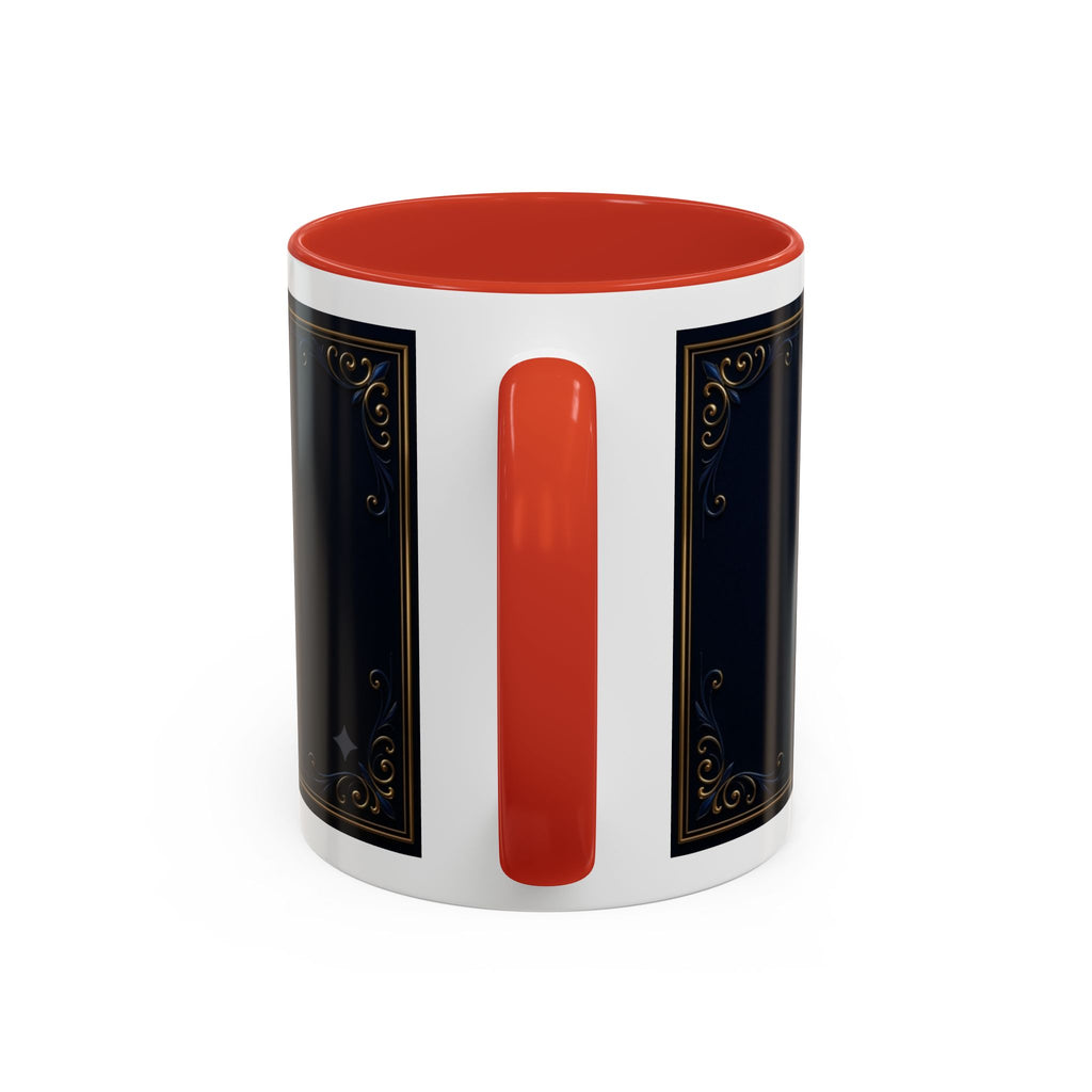 Accent Coffee Mug — '2226 Lifestyle' Gold Crown Decorative Coffee Mug