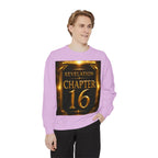 Revelation Chapter 16 Sweatshirt — "Judgment Begins" Apocalyptic Graphic