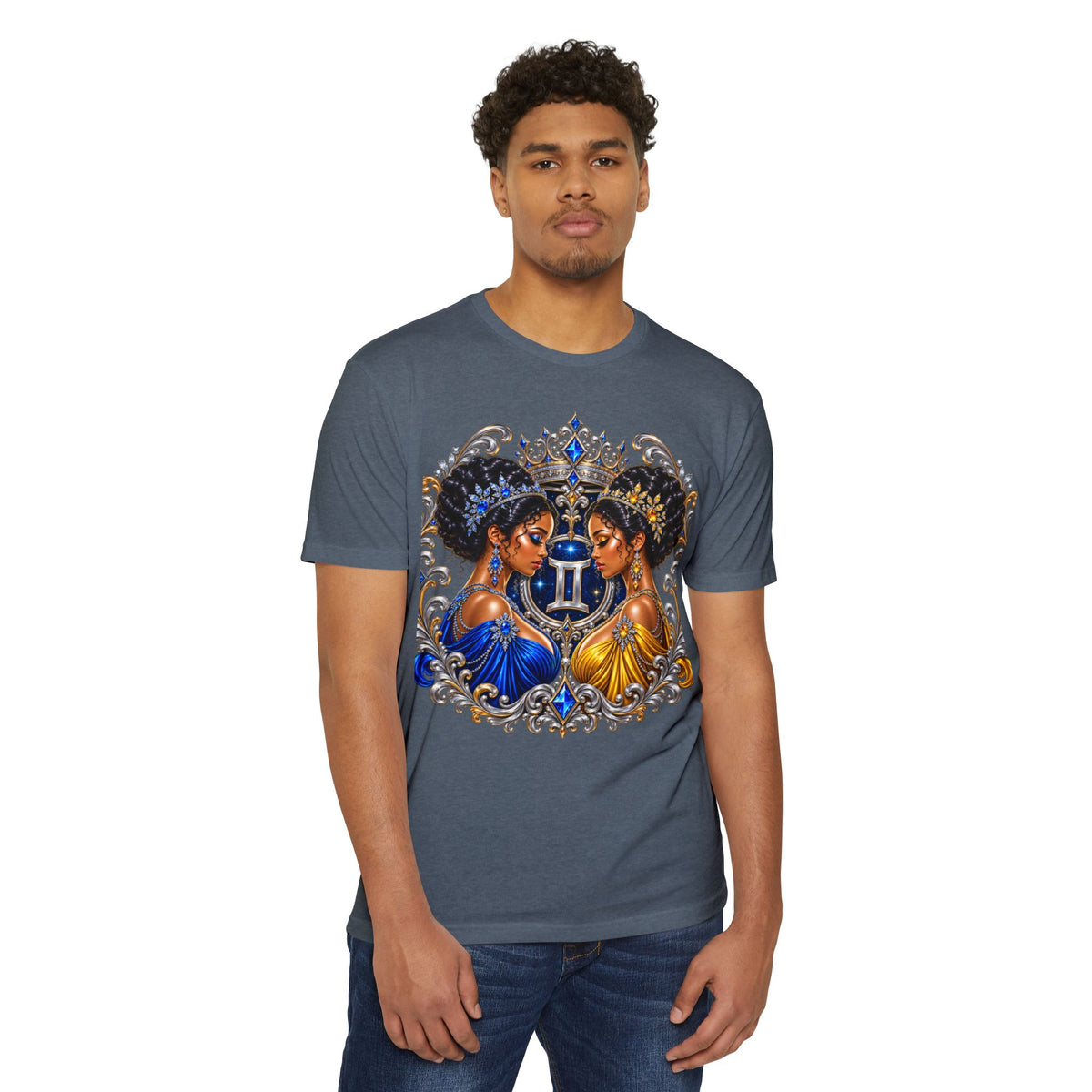 Gemini Zodiac T-Shirt — Twin Sisters Astrology Tee