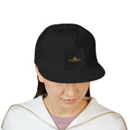 Surf Cap - Minimal Gold Wave Embroidered Patch Hat
