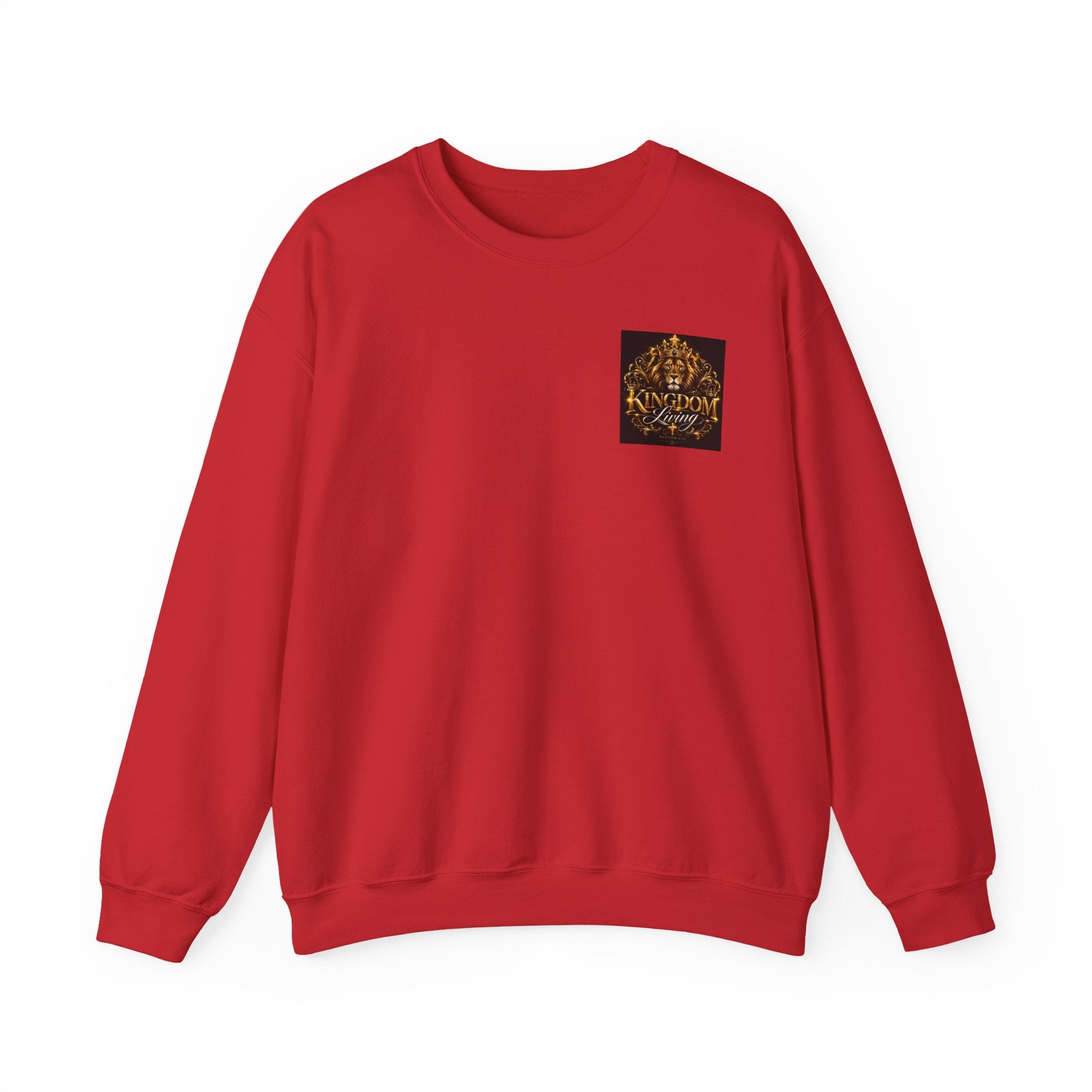 Royal Thrones Crewneck Sweatshirt — "Kings" Graphic Back Print