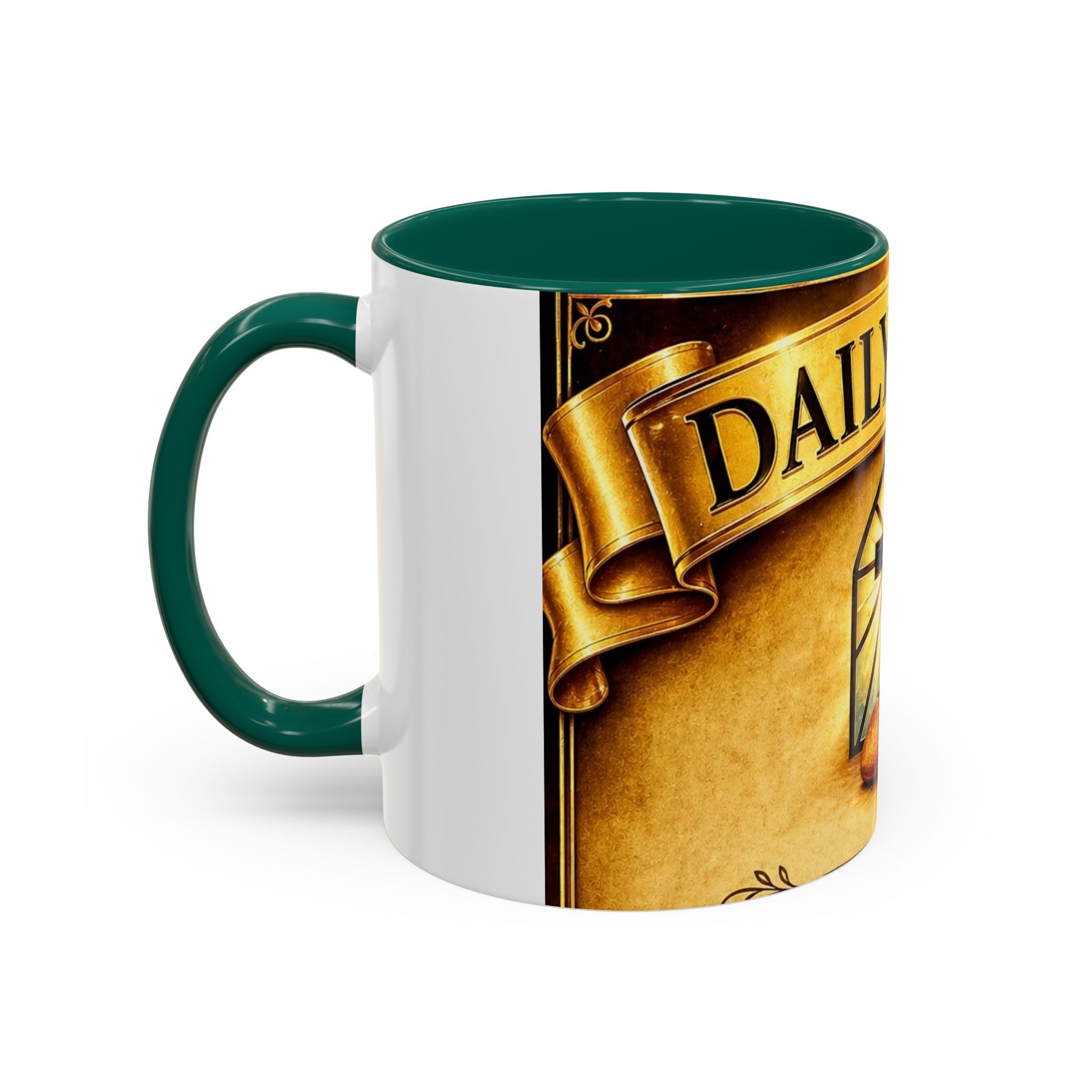 Daily Bread Coffee Mug — Christian Cross & Communion 11oz/15oz