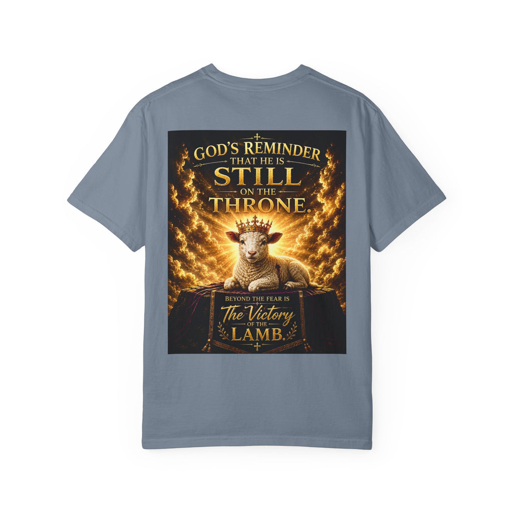 Christian Inspirational T-Shirt — "Speak Life" & "Still on the Throne" Faith Graphic Tee