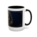 Accent Coffee Mug — '2226 Lifestyle' Gold Crown Decorative Coffee Mug