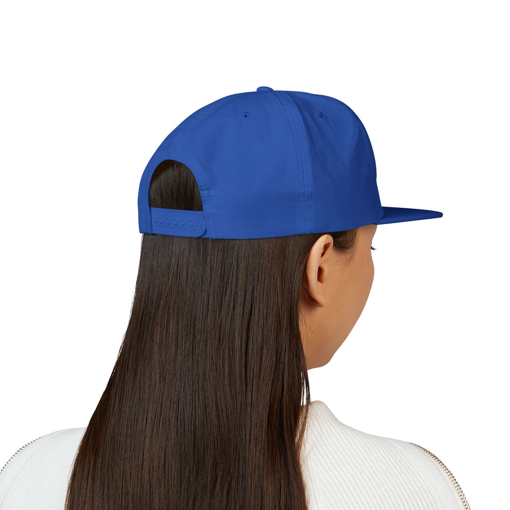 Surf Cap - Minimal Gold Wave Embroidered Patch Hat