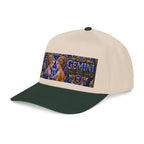 Gemini Zodiac Baseball Cap — Astrology Twins Embroidered Mid Profile Hat