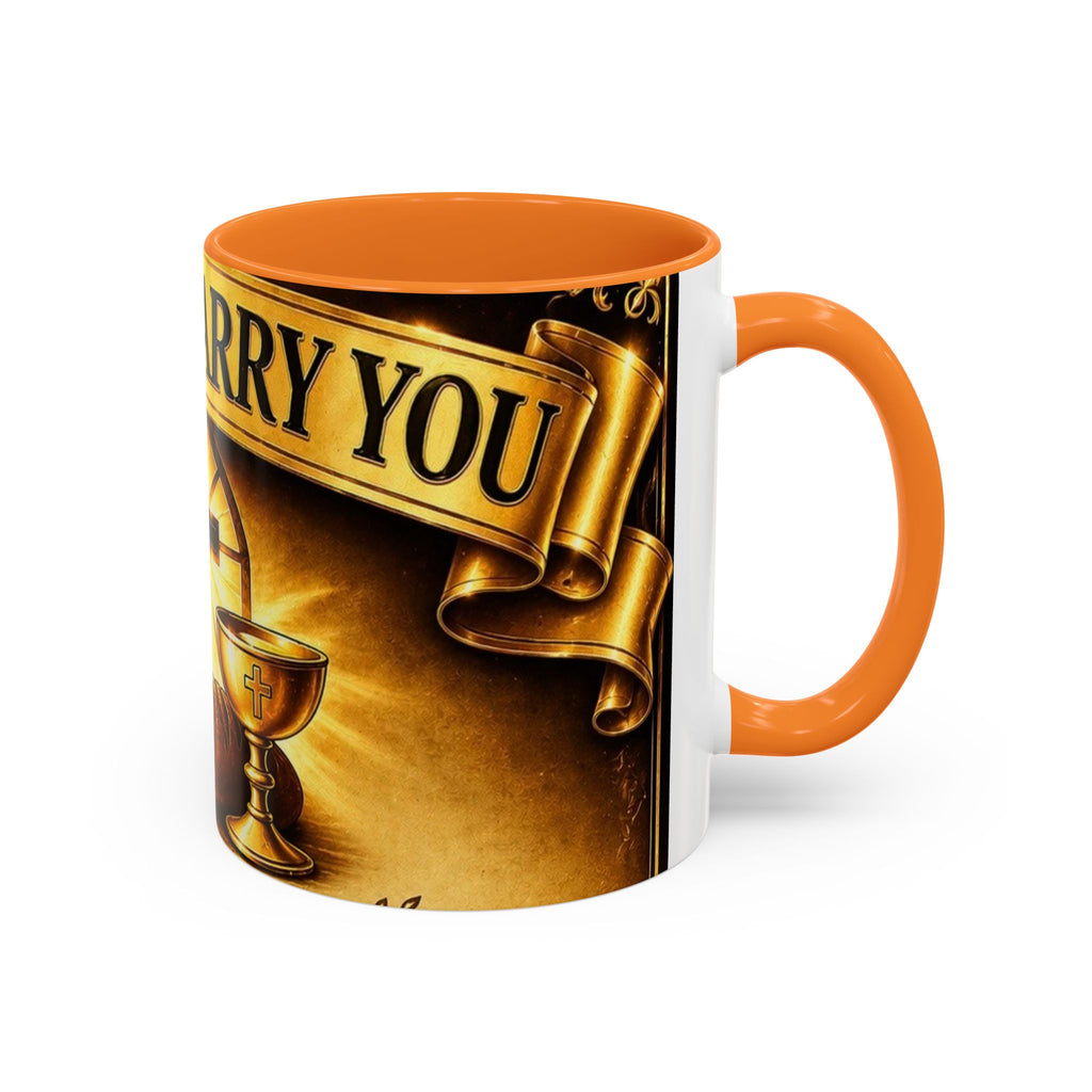 Religious Communion Mug — 'I Will Carry You' Coffee Cup (11oz/15oz)