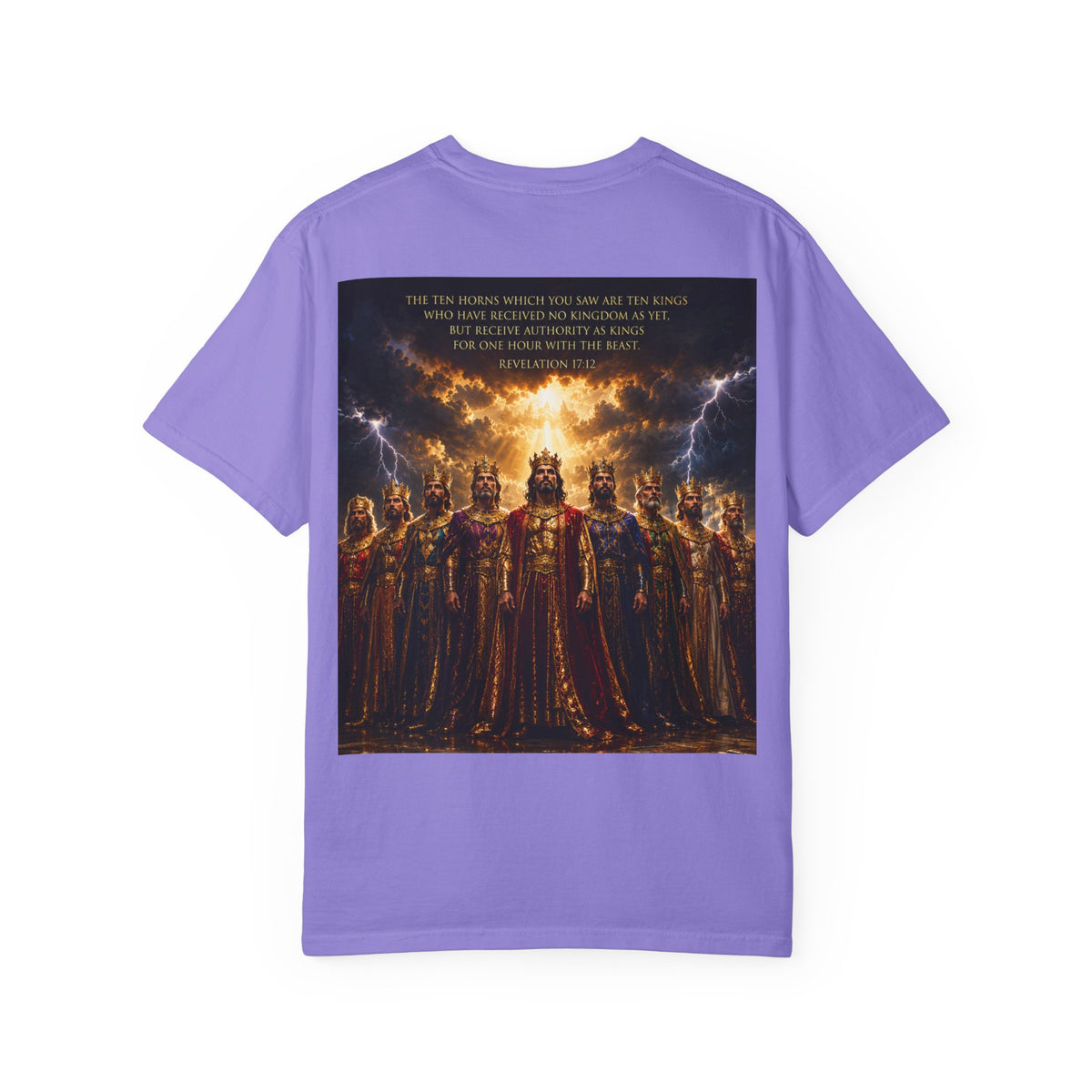 Kingdom Living T-Shirt — Regal Lion Christian Faith Tee