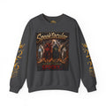 Christian Halloween Crewneck Sweatshirt — "Spooktacular" & Victory Lamb Graphic