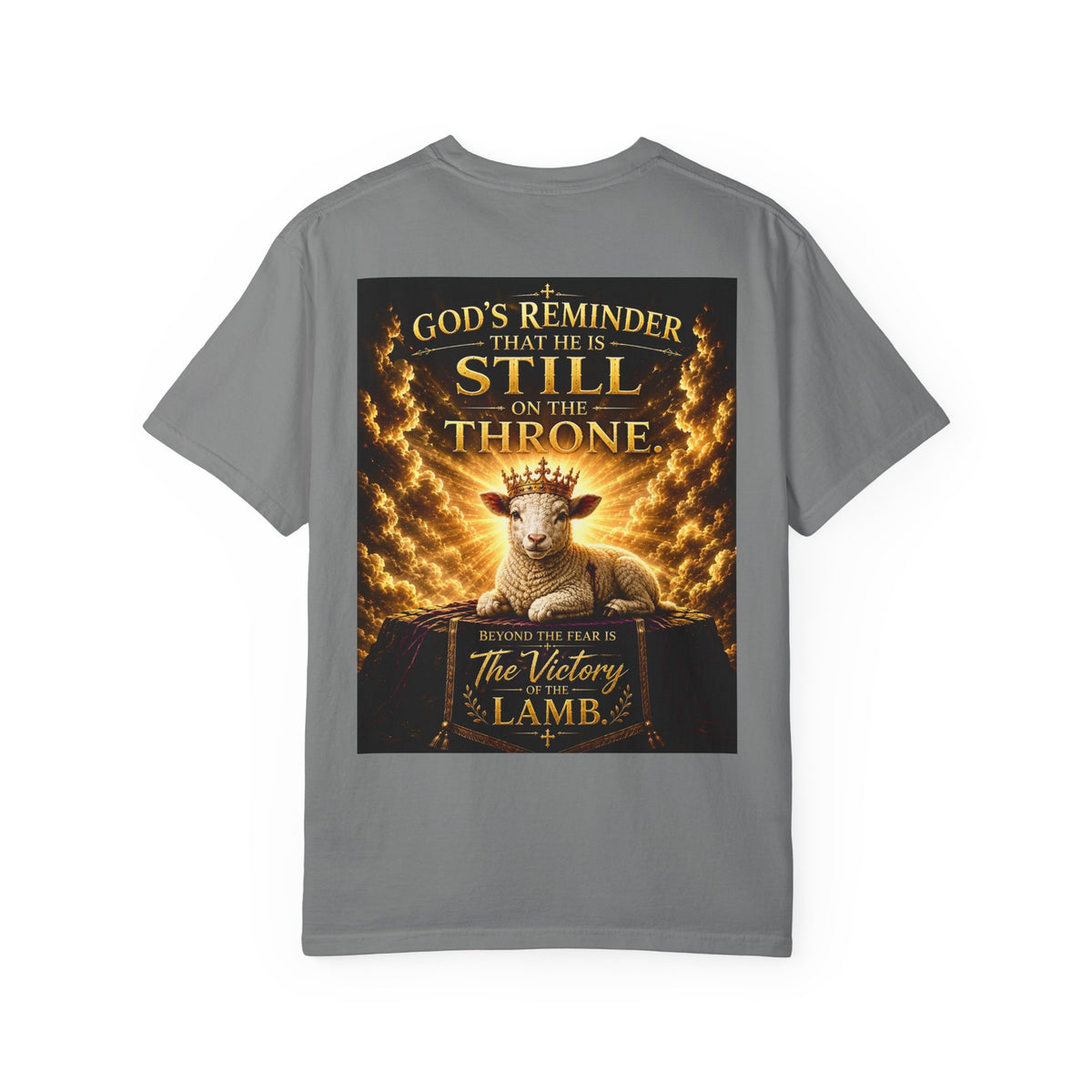 Christian Inspirational T-Shirt — "Speak Life" & "Still on the Throne" Faith Graphic Tee